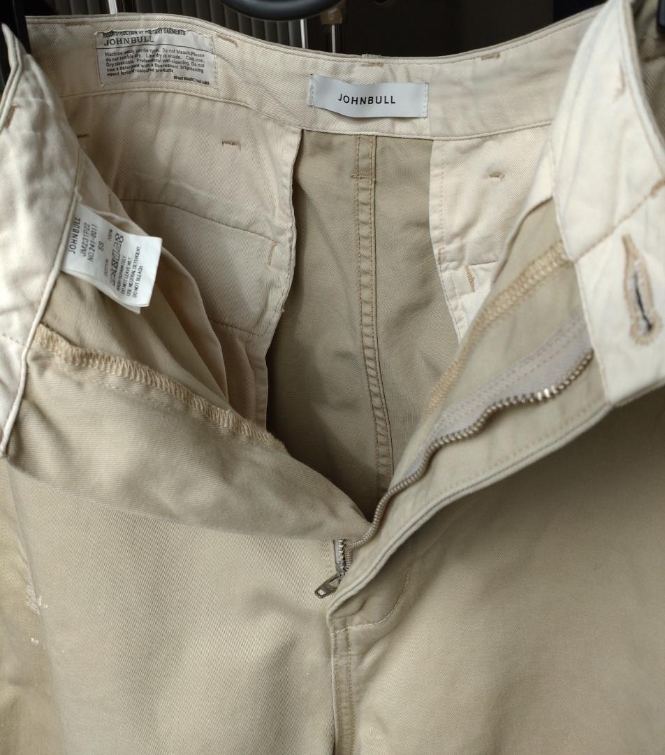 FRAMeWORK JOHNBULL/ジョンブル チノHWトラウザー