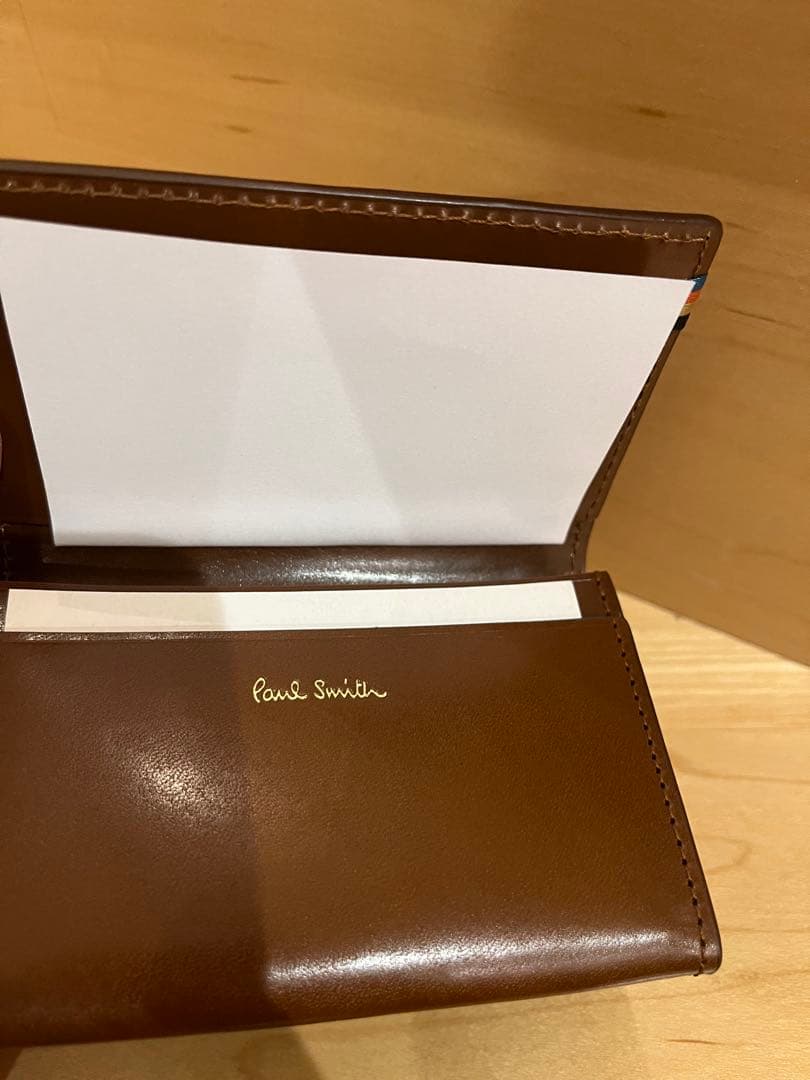 Paul Smith ブラウン名刺入れ