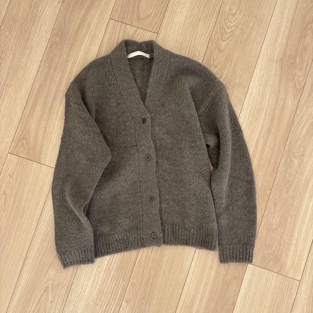 トップス evameva alpaca lily cardigan col 47