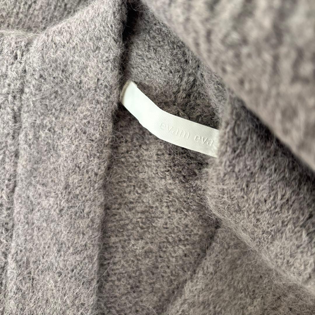 トップス evameva alpaca lily cardigan col 47