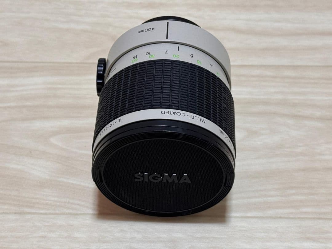 SIGMA MIRROR-TELEPHOTO 1.5.6 F=400mm レンズ