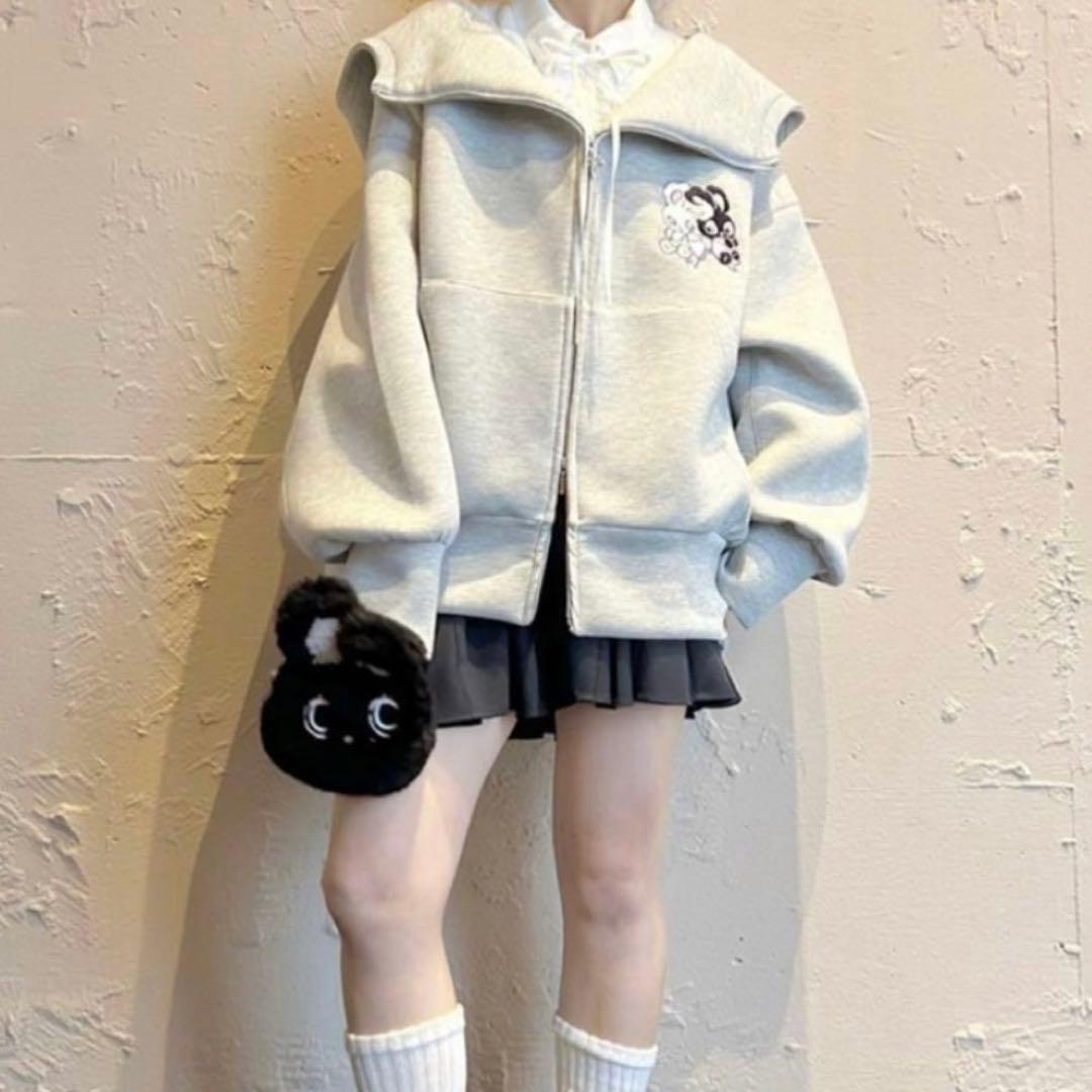 【SNIDEL×foxy illustrations】ボリュームパーカー