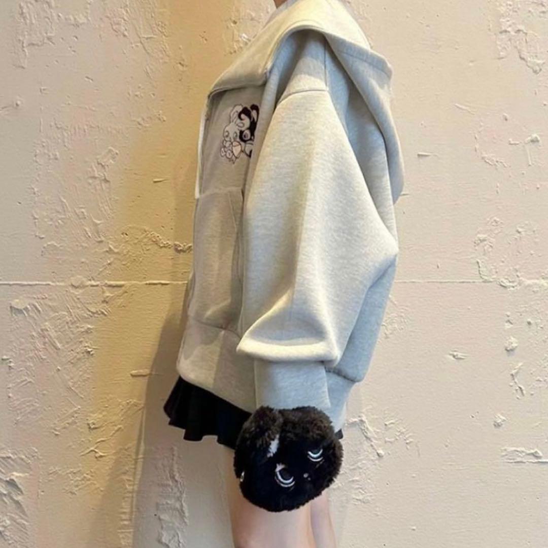 【SNIDEL×foxy illustrations】ボリュームパーカー