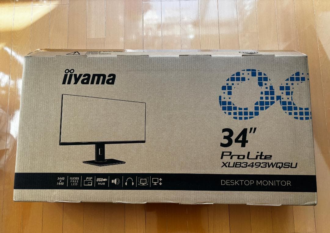 34インチモニター ウルトラワイド iiyama【超美品】
