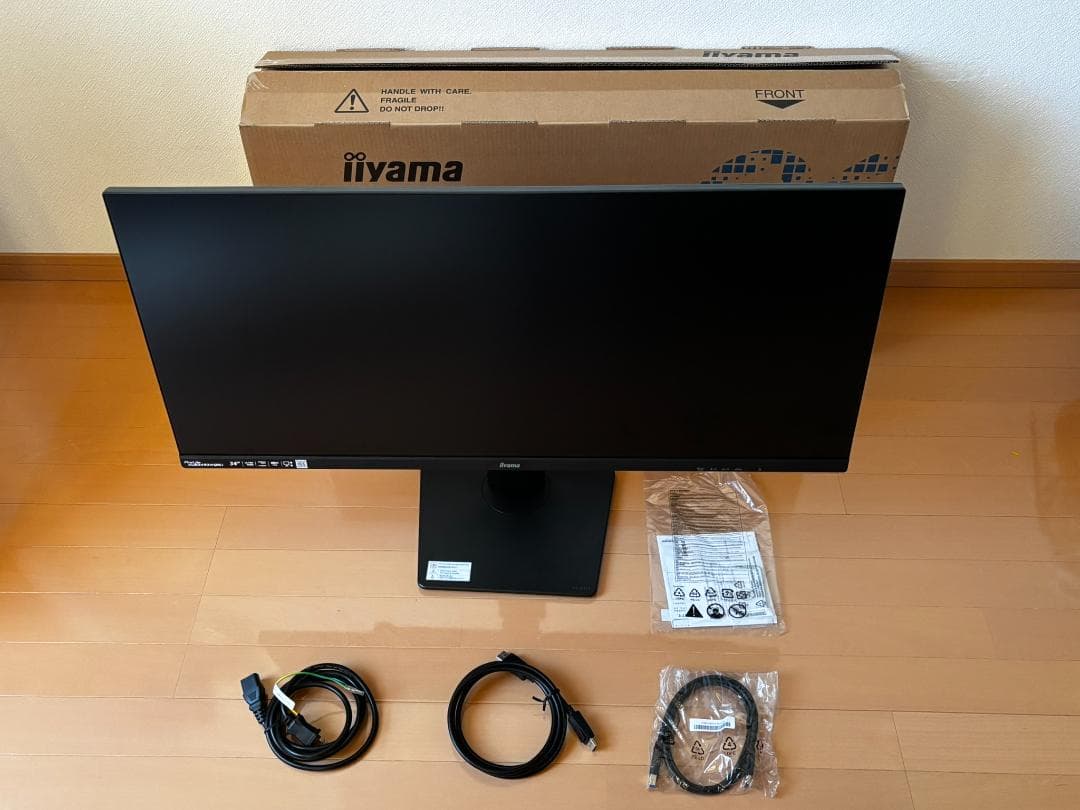 34インチモニター ウルトラワイド iiyama【超美品】