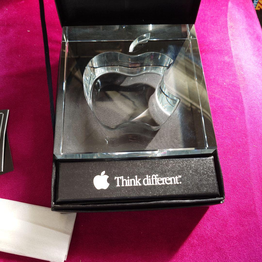 Apple HOYA　クリスタルガラス　非売品　置物