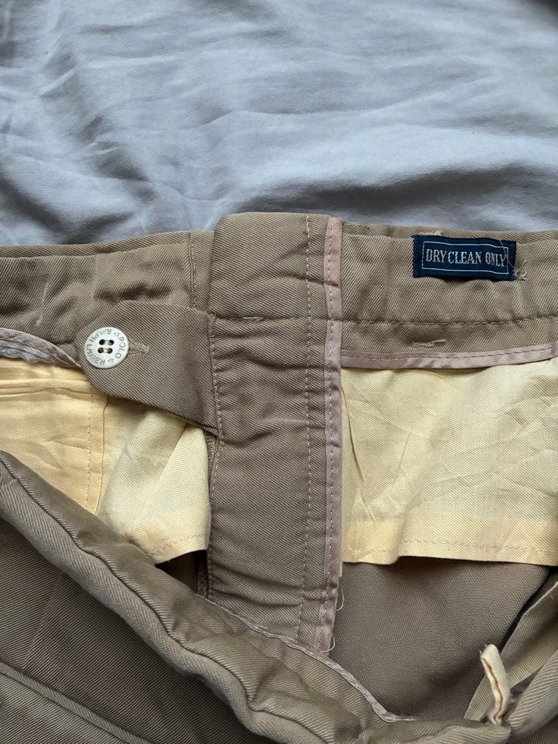 ワワ80~90s RalphLaurenスラックスロケットタロン