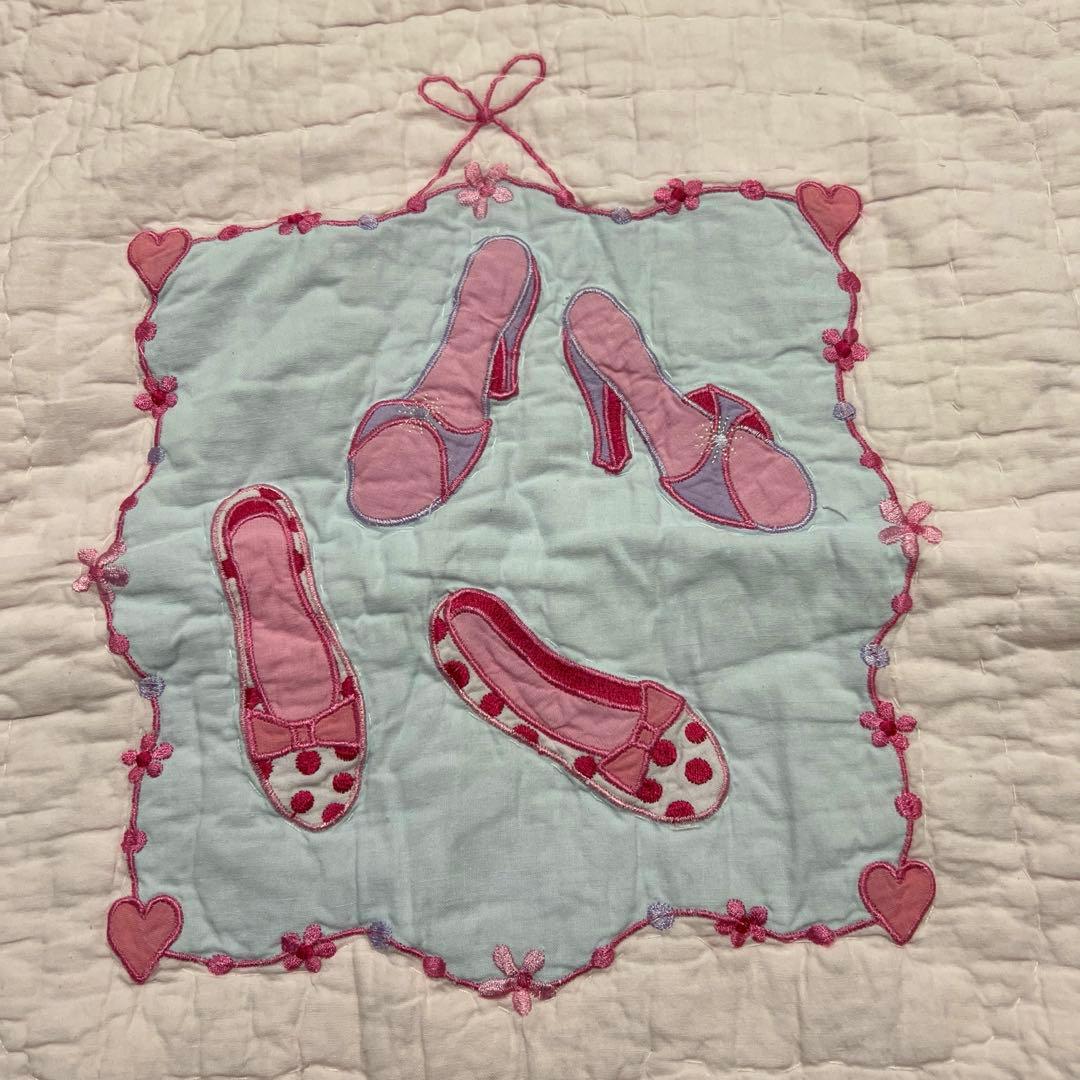 さらに値下げ！ローラアシュレイ　敷きマット　刺繍