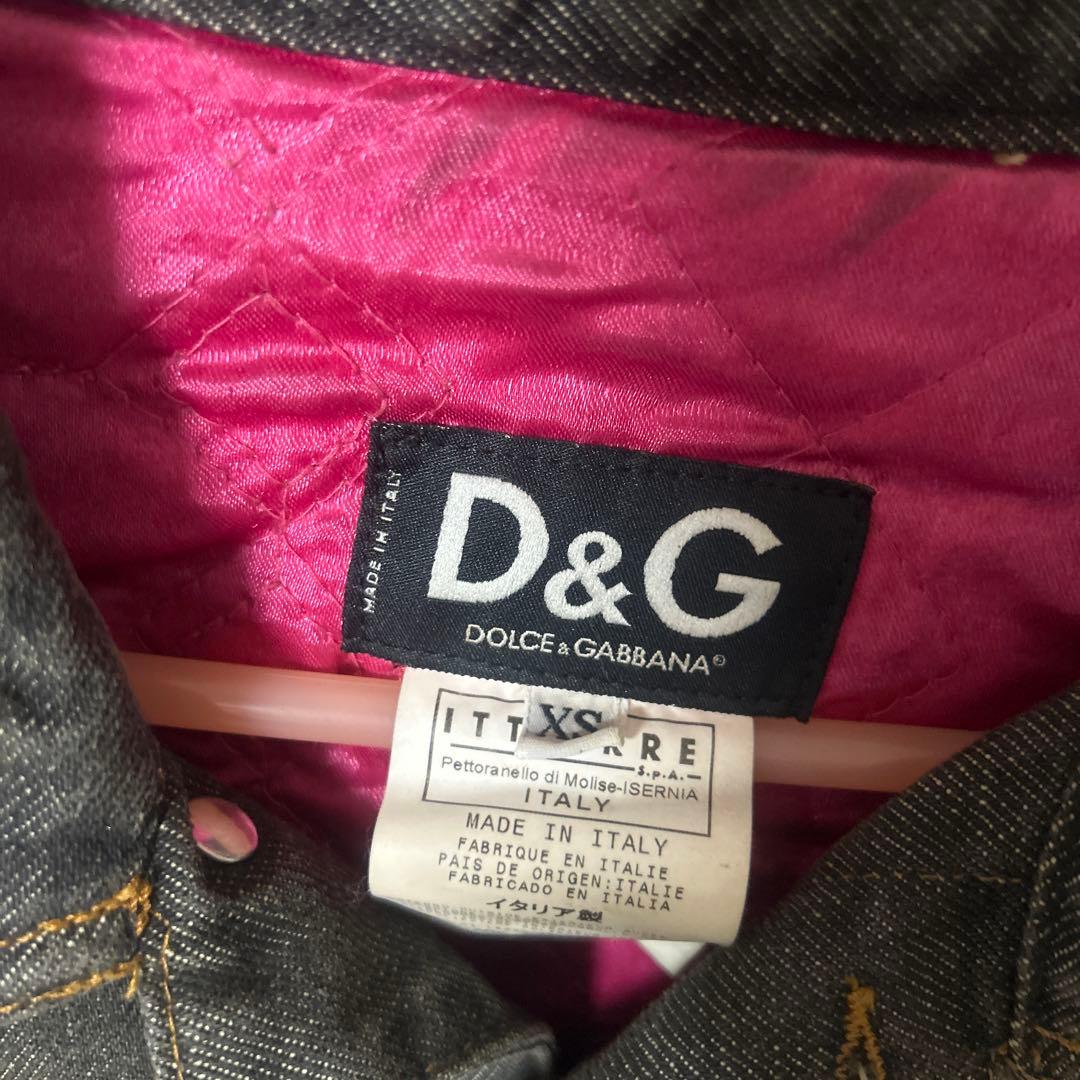 DOLCE&GABBANA D&G ドルガバ　デニムジャケット　Gジャン