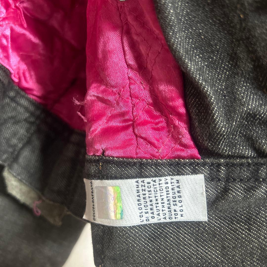 DOLCE&GABBANA D&G ドルガバ　デニムジャケット　Gジャン