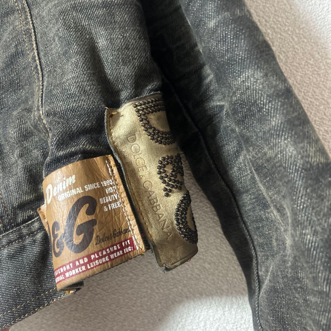 DOLCE&GABBANA D&G ドルガバ　デニムジャケット　Gジャン