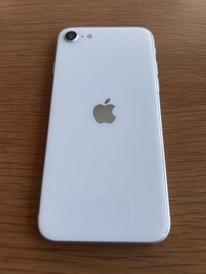 iPhone SE 第2世代 (SE2) ホワイト 64GB 画面割れ