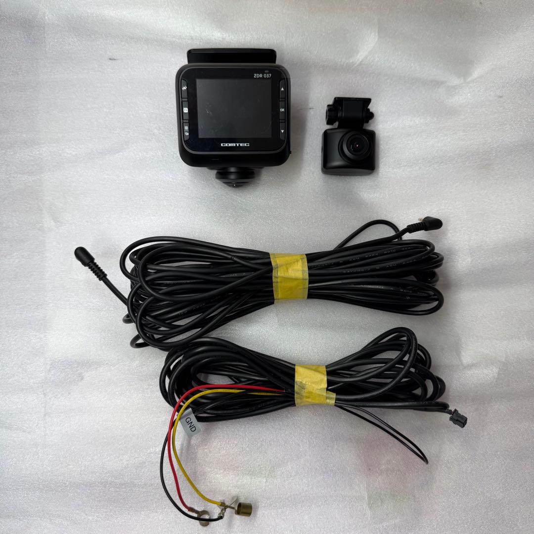 コムテック ドライブレコーダー ZDR037 中古品