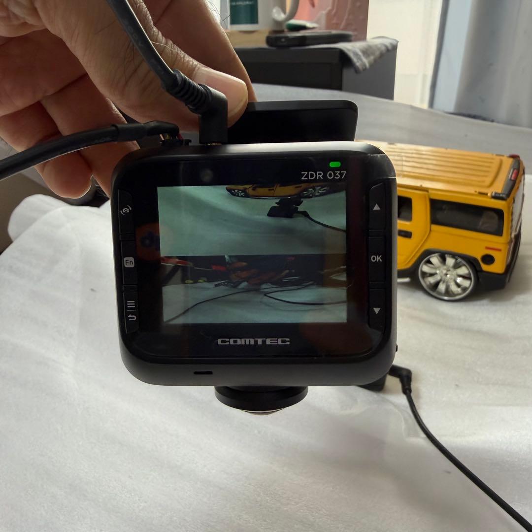 コムテック ドライブレコーダー ZDR037 中古品