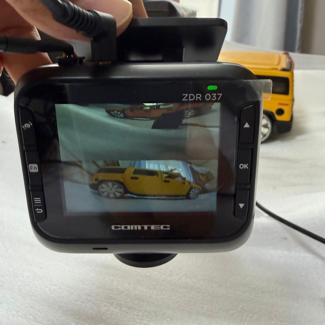 コムテック ドライブレコーダー ZDR037 中古品