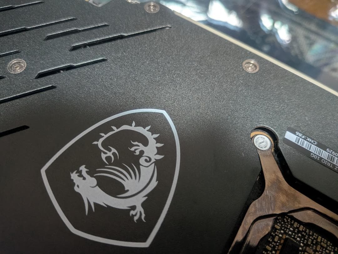 【動作確認済】MSI RTX 3080 Gaming Z TRIO 10G