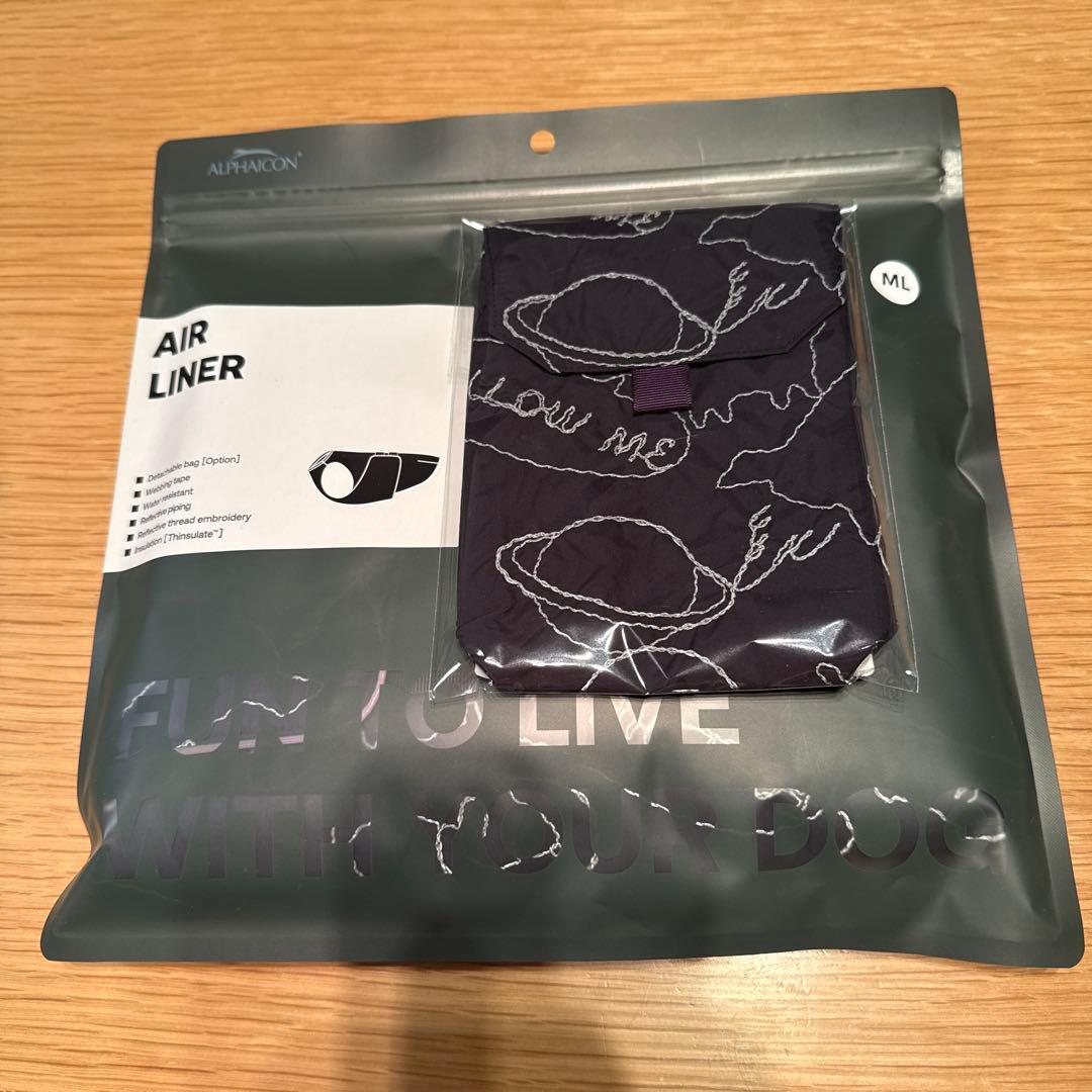 アルファアイコン　エアライナー　ポケット付き