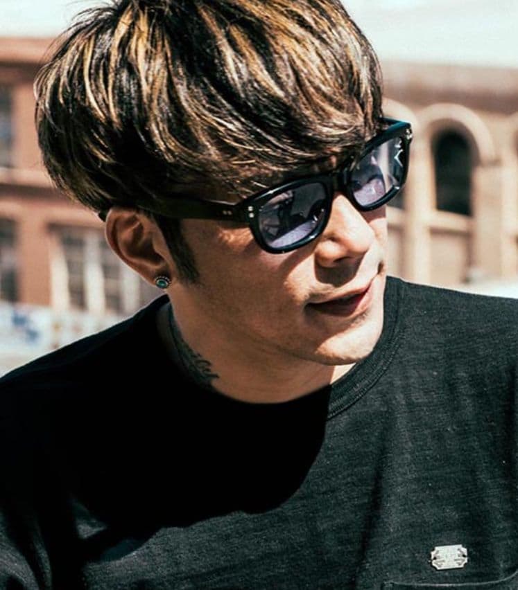 THE CRIMIE ROB BIKER SHADE ブルーサングラス