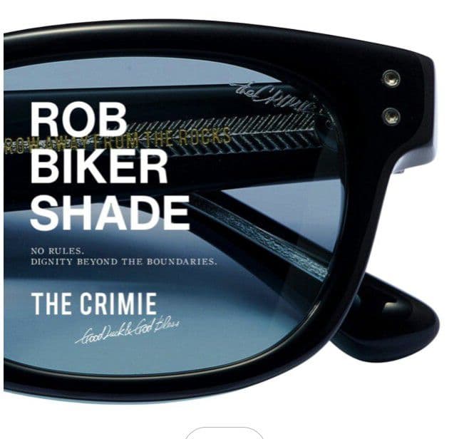 THE CRIMIE ROB BIKER SHADE ブルーサングラス