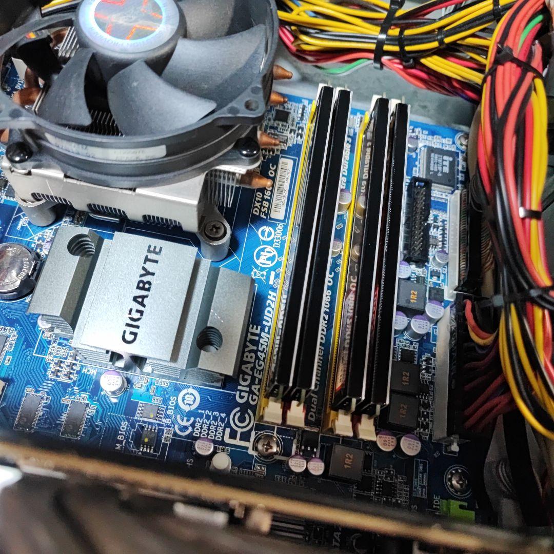 自作PC WindowsXP Core2Quad GTX670