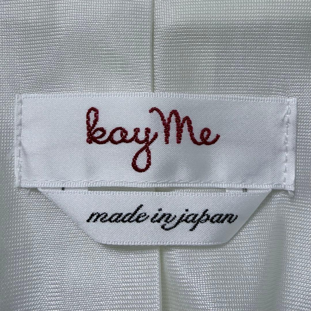 【極美品✨洗える】ケイミー テーラードジャケット 金ボタン ストレッチ