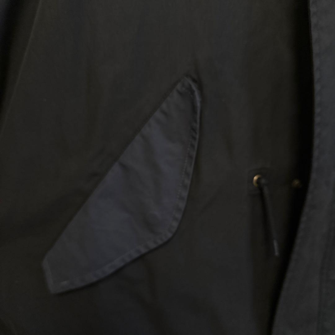 etsinta モッズコート 黒 ベスト付