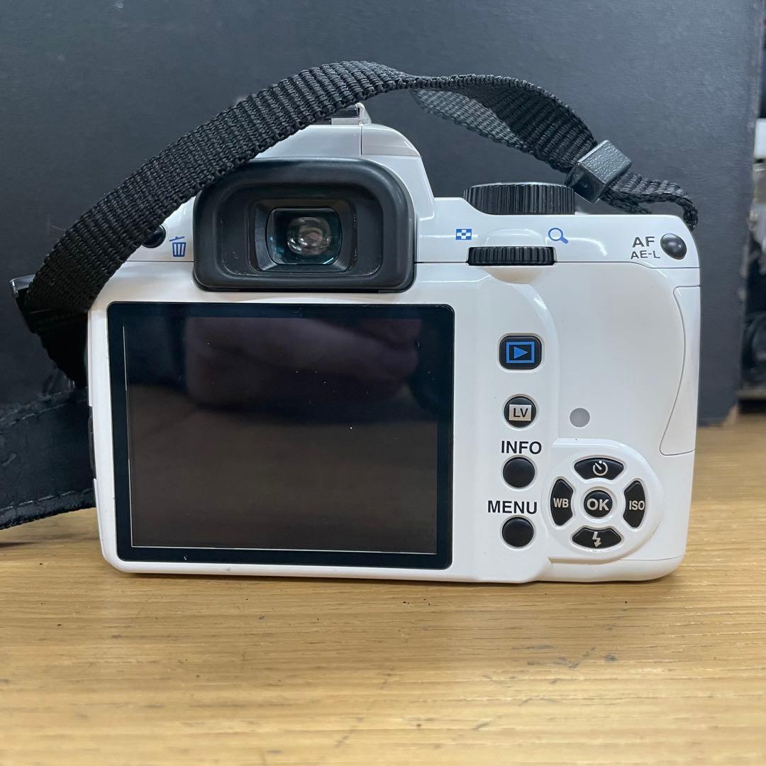 動作品 Pentax K-R ホワイト ボディ デジタル一眼レフ