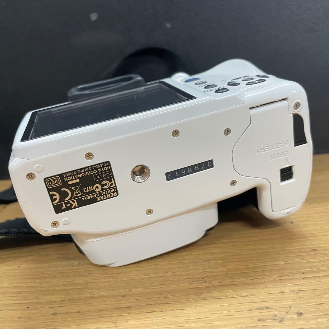 動作品 Pentax K-R ホワイト ボディ デジタル一眼レフ