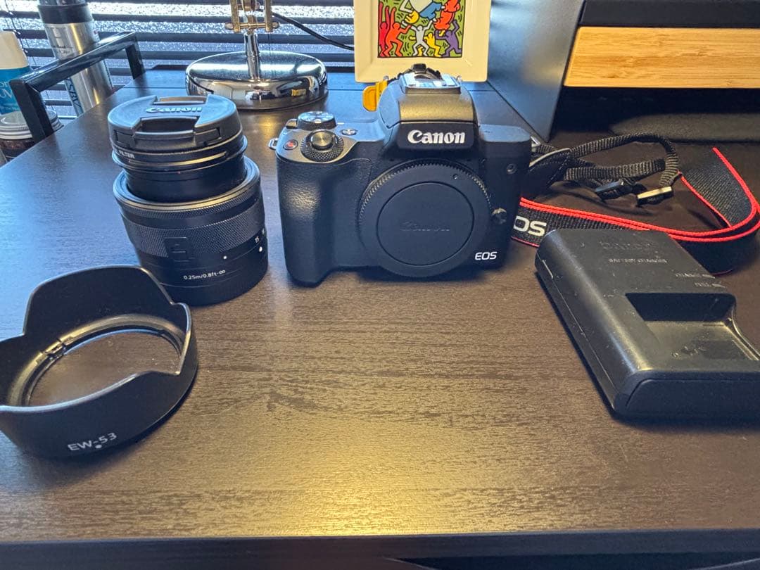 Canon EOS eos kiss M2 15-45mmレンズセット