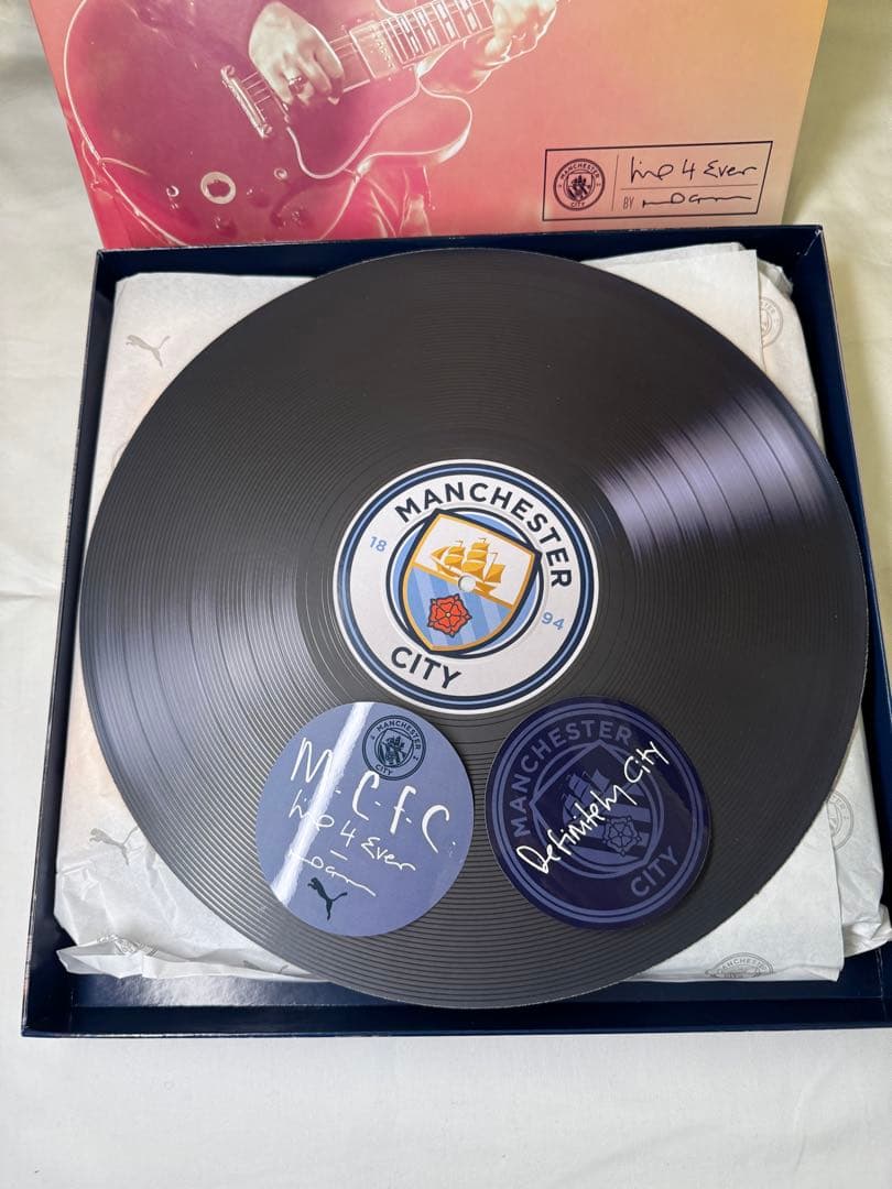 マンチェスターシティ ノエル 限定BOX ユニフォーム oasis