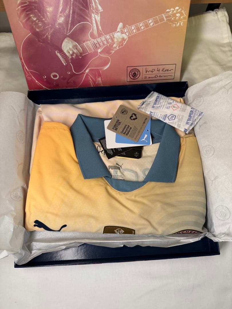 マンチェスターシティ ノエル 限定BOX ユニフォーム oasis