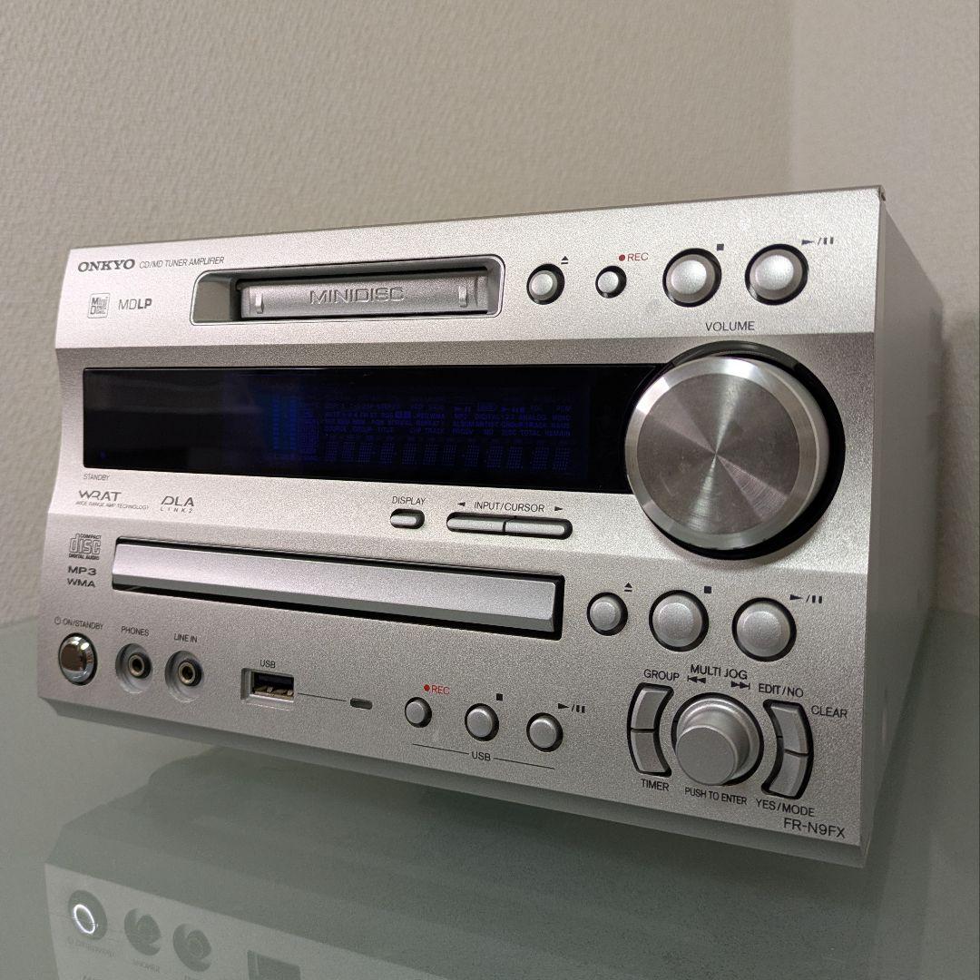【動作品】オンキョー ONKYO CD/MDチューナーアンプ FR-N9FX