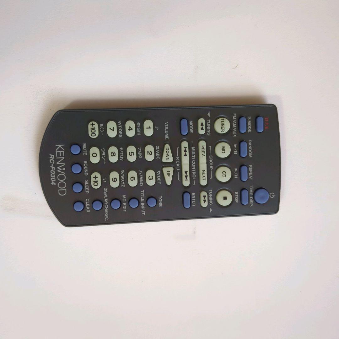 【良品】KENWOOD ケンウッド CD MDコンポ RD-ES3MD