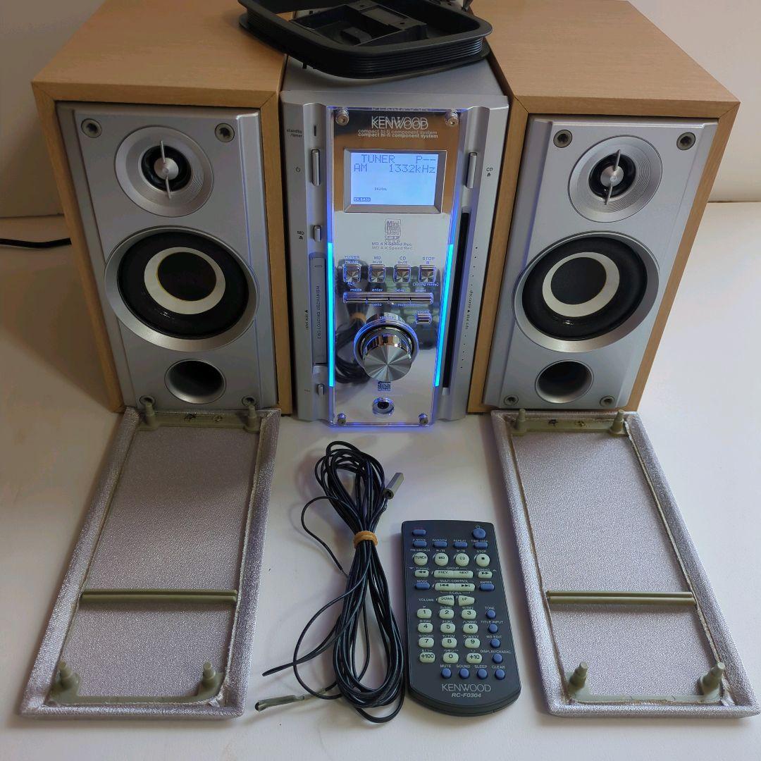 【良品】KENWOOD ケンウッド CD MDコンポ RD-ES3MD