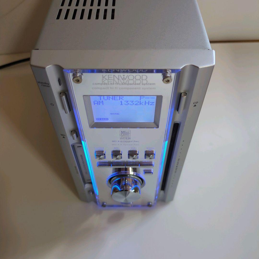 【良品】KENWOOD ケンウッド CD MDコンポ RD-ES3MD