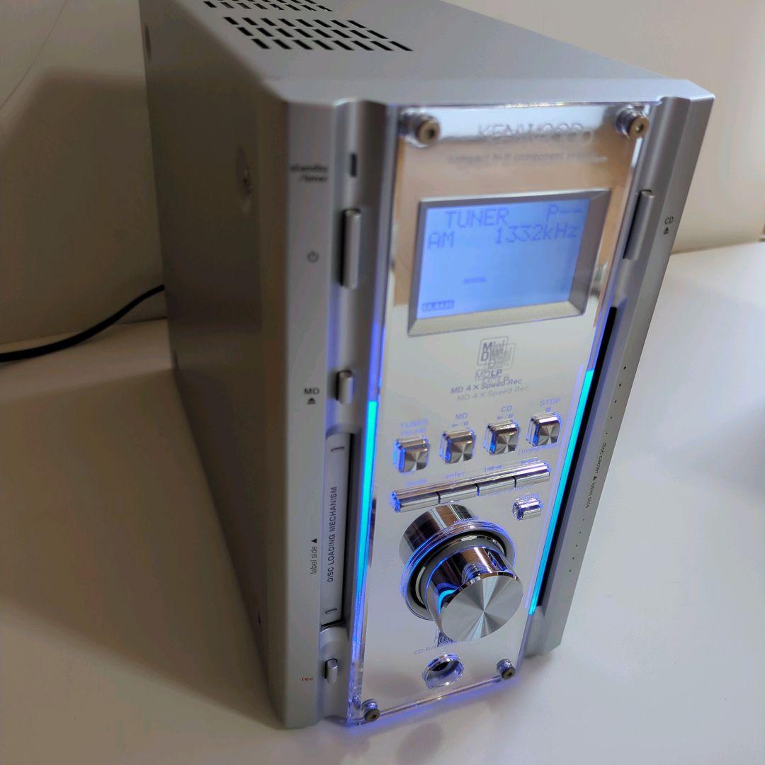 【良品】KENWOOD ケンウッド CD MDコンポ RD-ES3MD