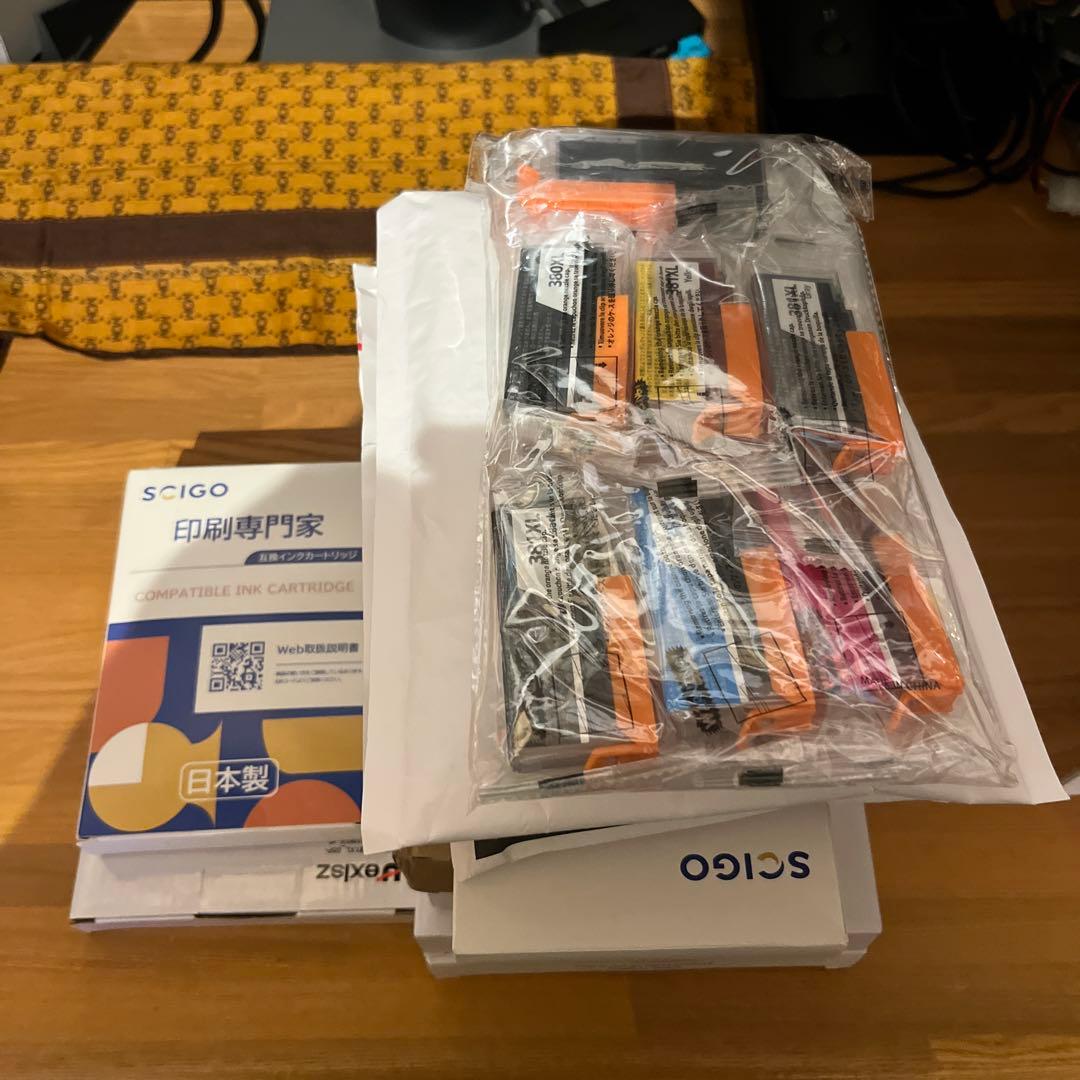 BCI-380/BCI-381互換インクカートリッジ 12個セット