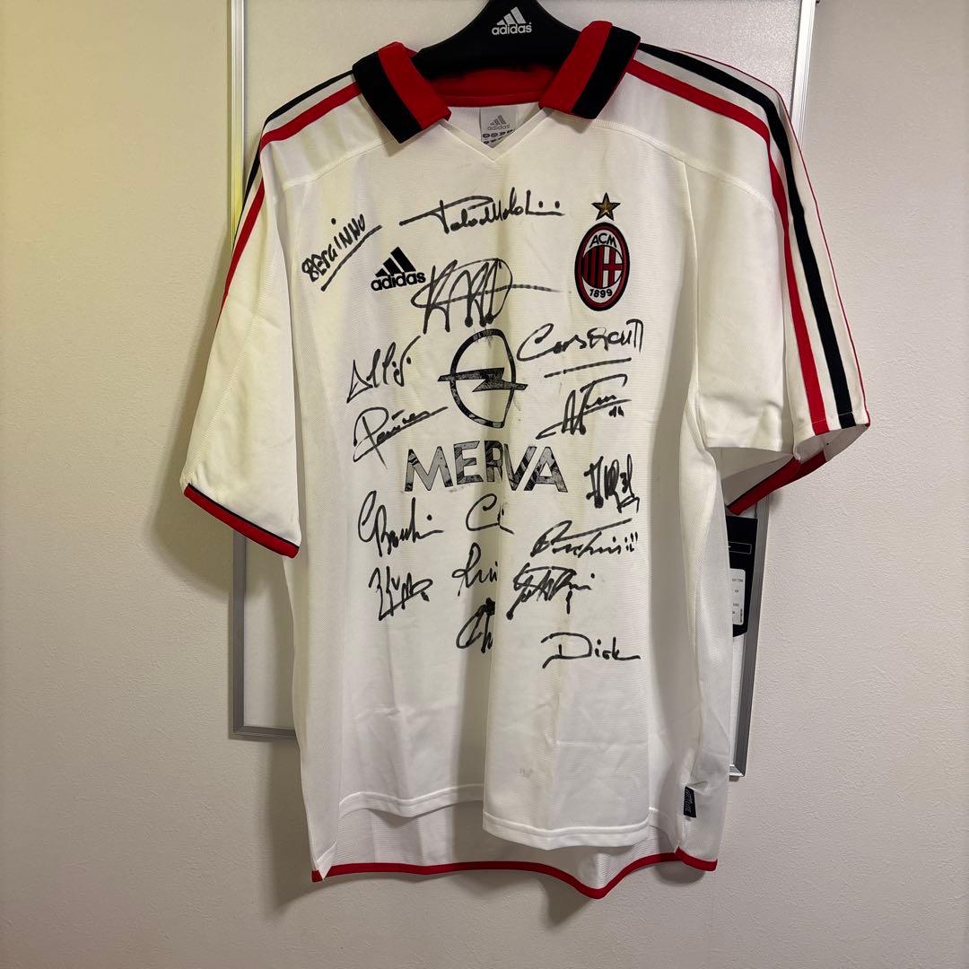 卡*特様 ACミラン 2003-04 シーズン直筆サイン入りユニフォームカカマル