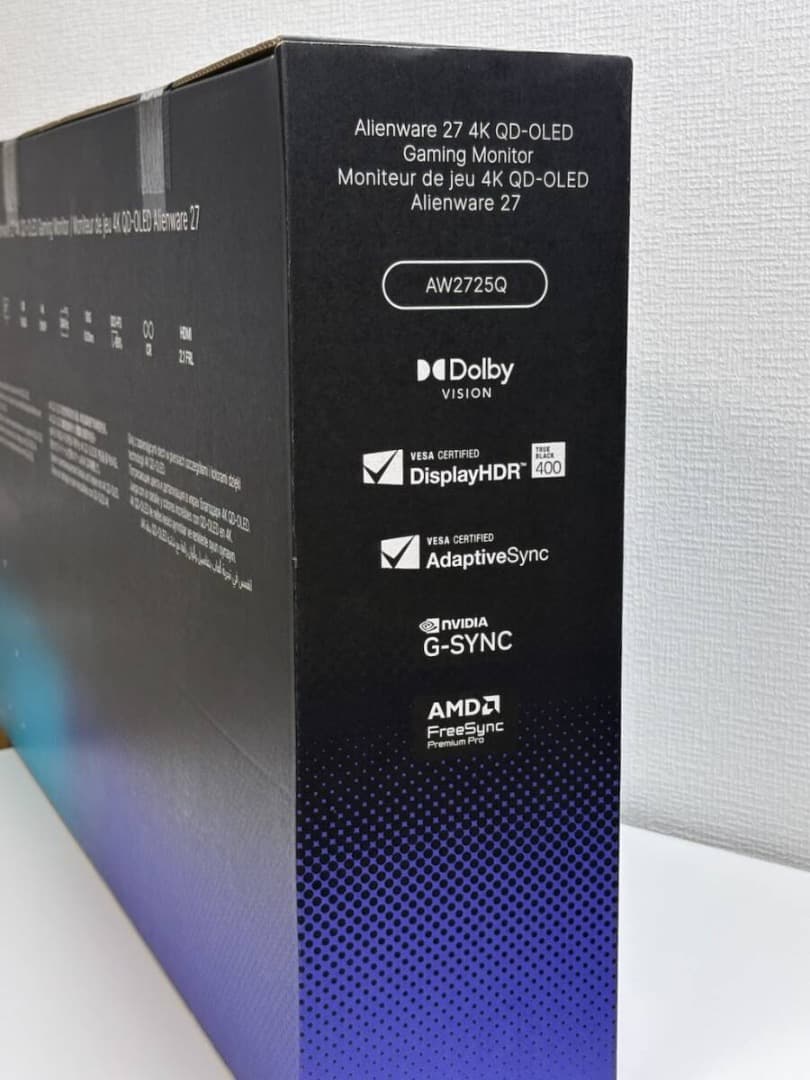 ザ*ン様 DELLAW2725Q Alienware 27 4K 240HzQD