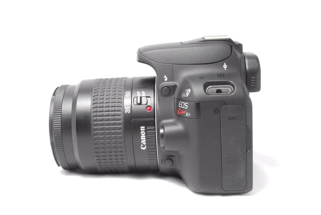 超軽量✨高画質✨Canon Kiss X7✨スマホ転送OK✨ダブルレンズ✨美品✨