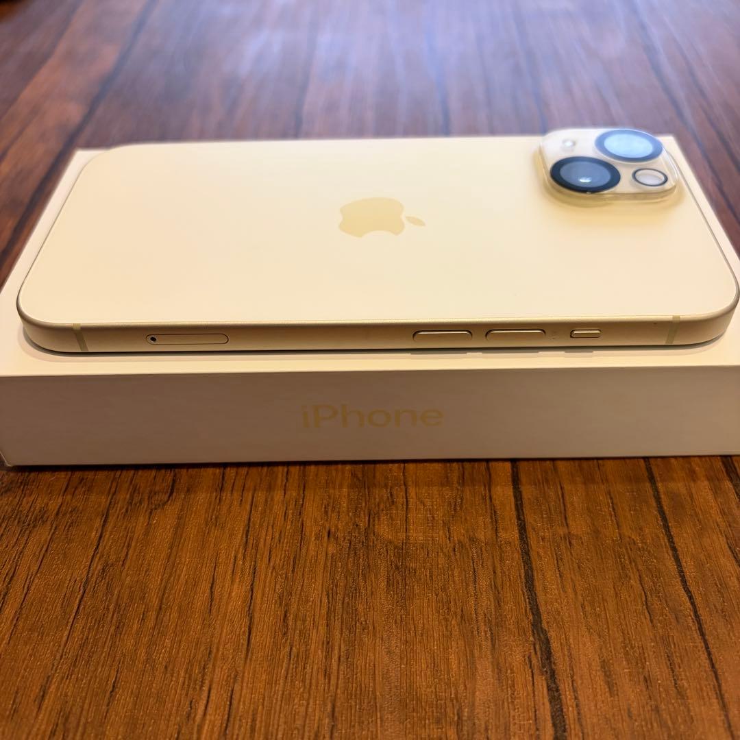 美品⭐️SIMフリー iPhone15 イエロー 128GB バッテリー残量92%