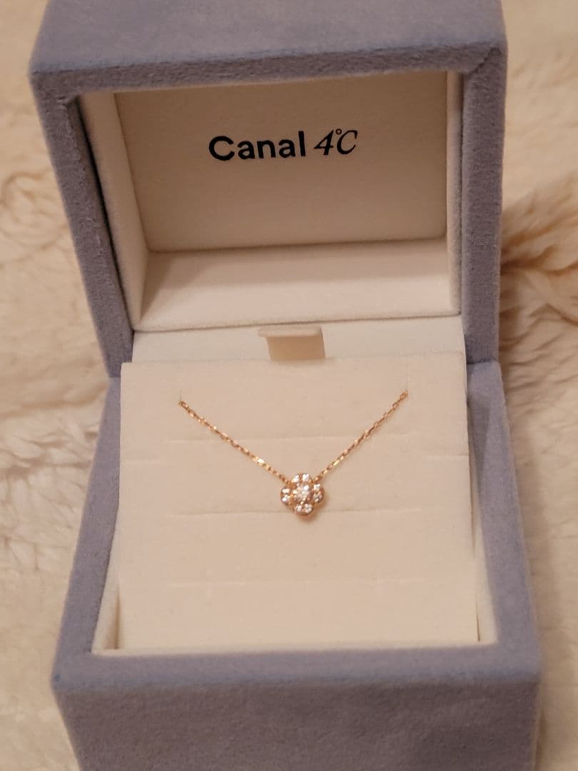 Canal4℃ K10イエローゴールド ネックレス