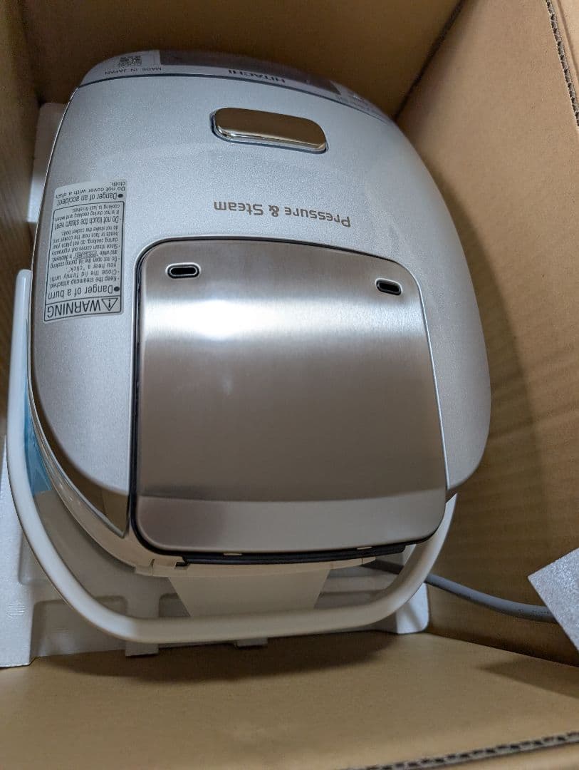 炊飯器・餅つき機 HITACHI RZ-KV100Y(W)