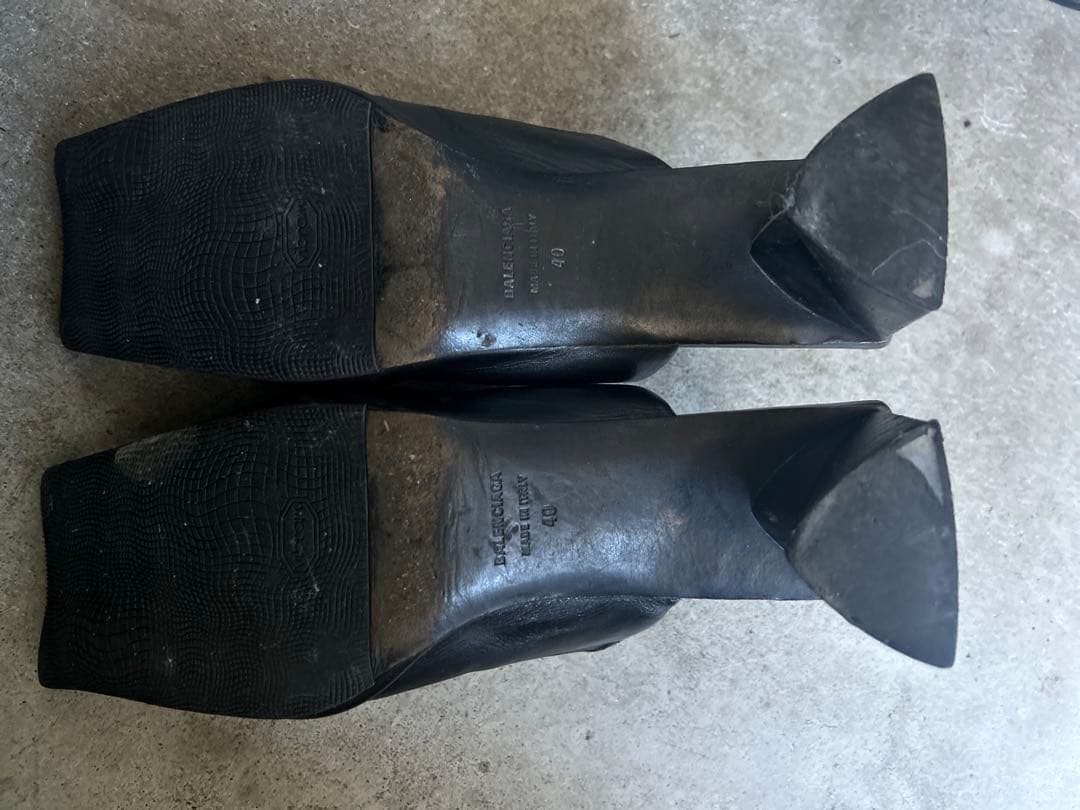 BALENCIAGAレザーミュール