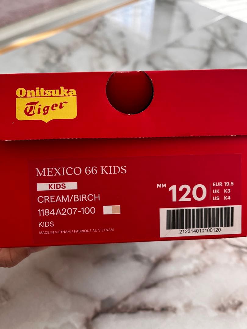 オニツカタイガー メキシコ66 2023冬限定モデル ベビーシューズ（12cm）