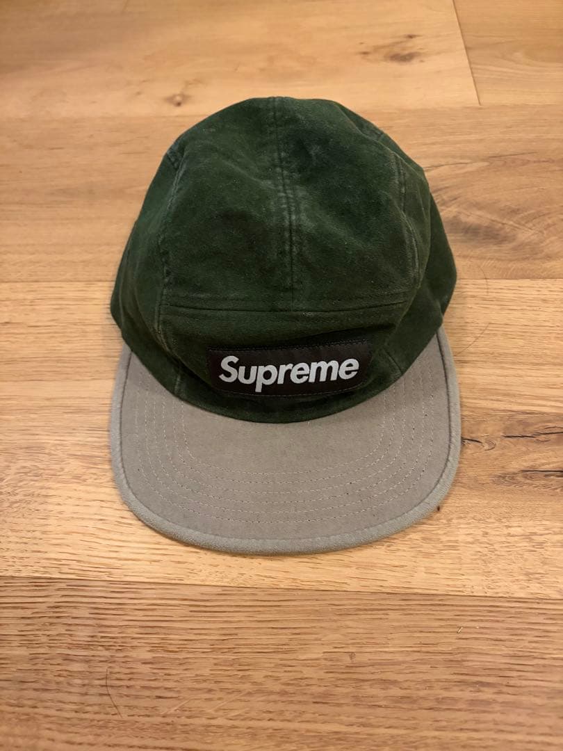 帽子 25aw Supreme 2-Tone Moleskin Camp Cap