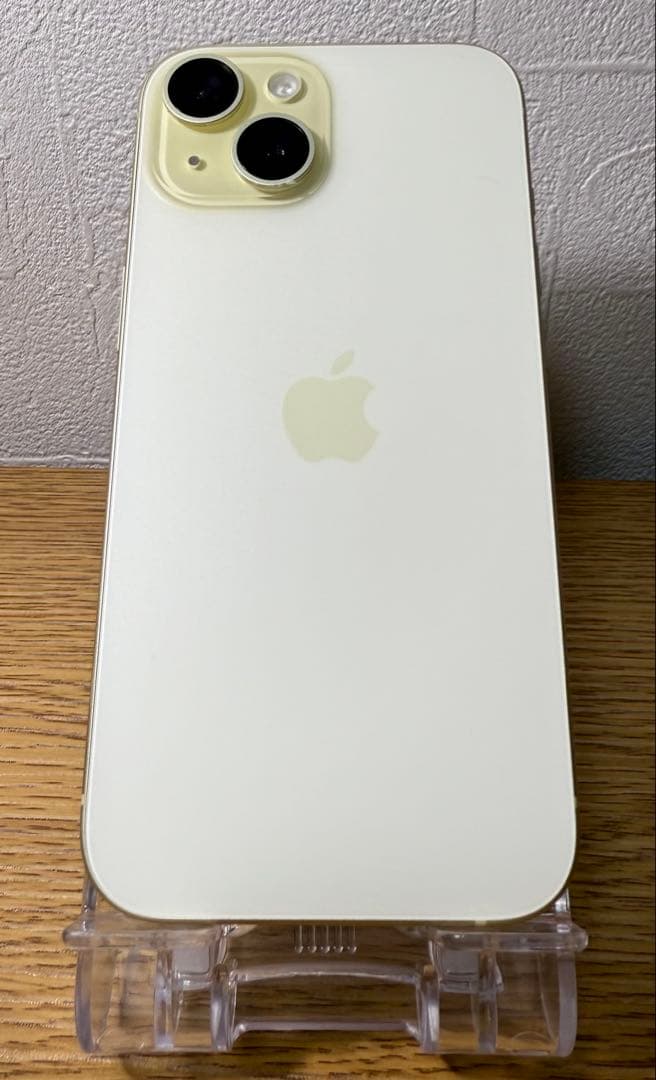 Apple iPhone 15本体 Yellow 128GB 箱付き