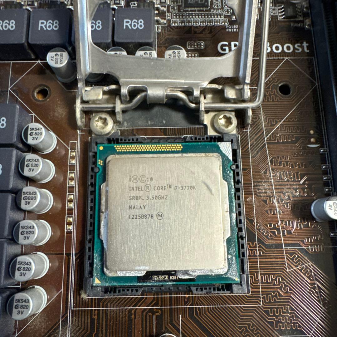 PBH77-V + CORE i7-3770/16gbメモリセット