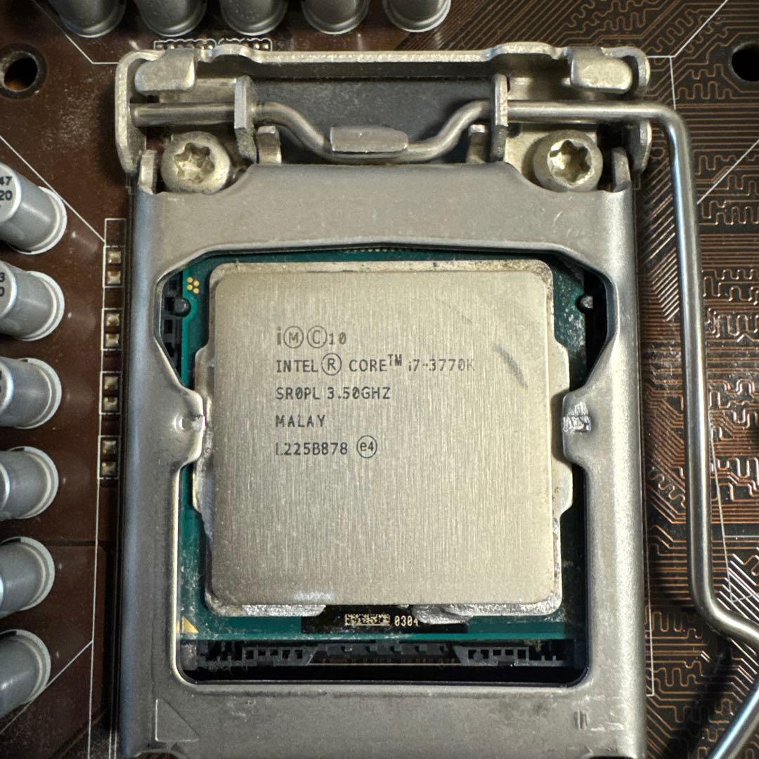 PBH77-V + CORE i7-3770/16gbメモリセット