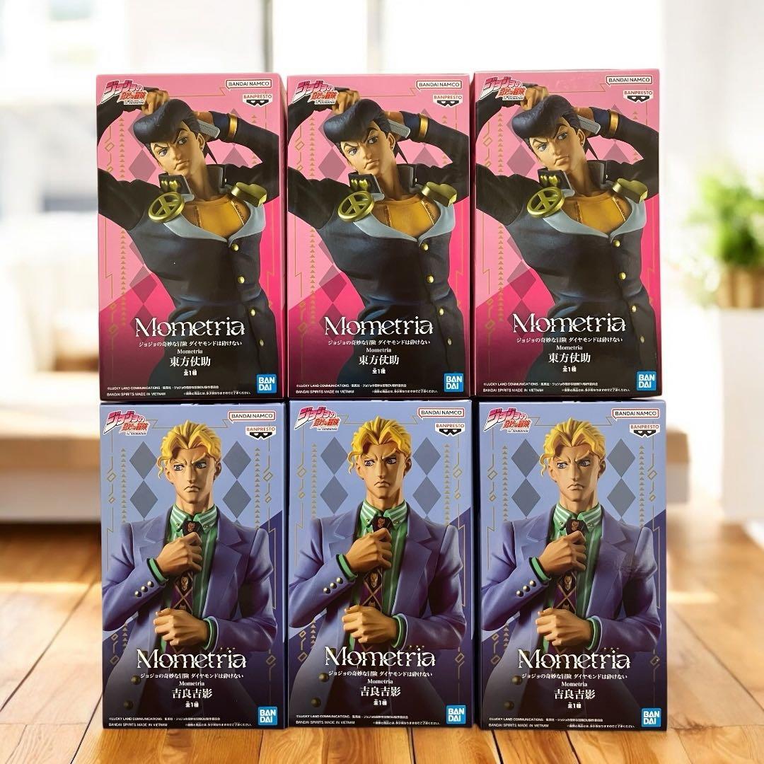ジョジョの奇妙な冒険 Mometria フィギュア 東方仗助 吉良吉影 6個